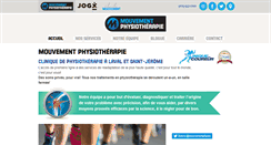 Desktop Screenshot of mouvementphysio.com